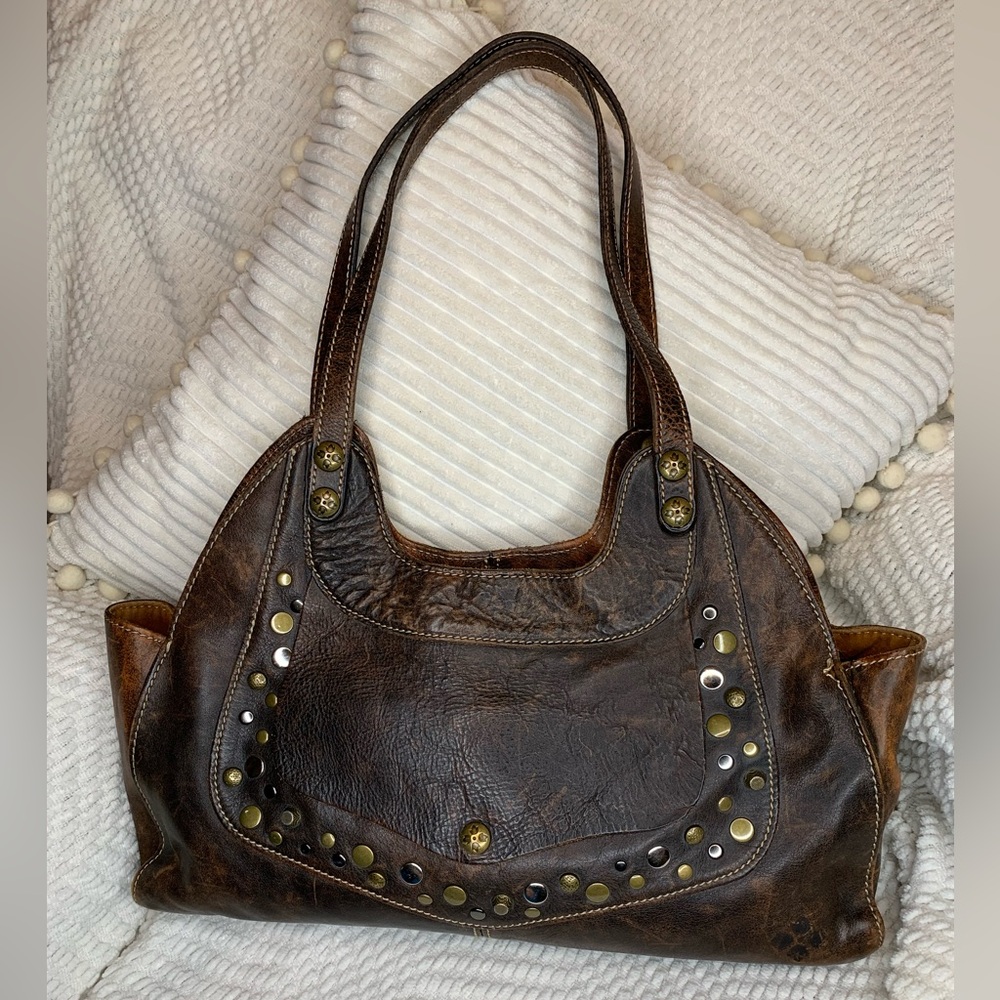 Patricia Nash Distressed Ergo Satchel - Picture 3 of 14
